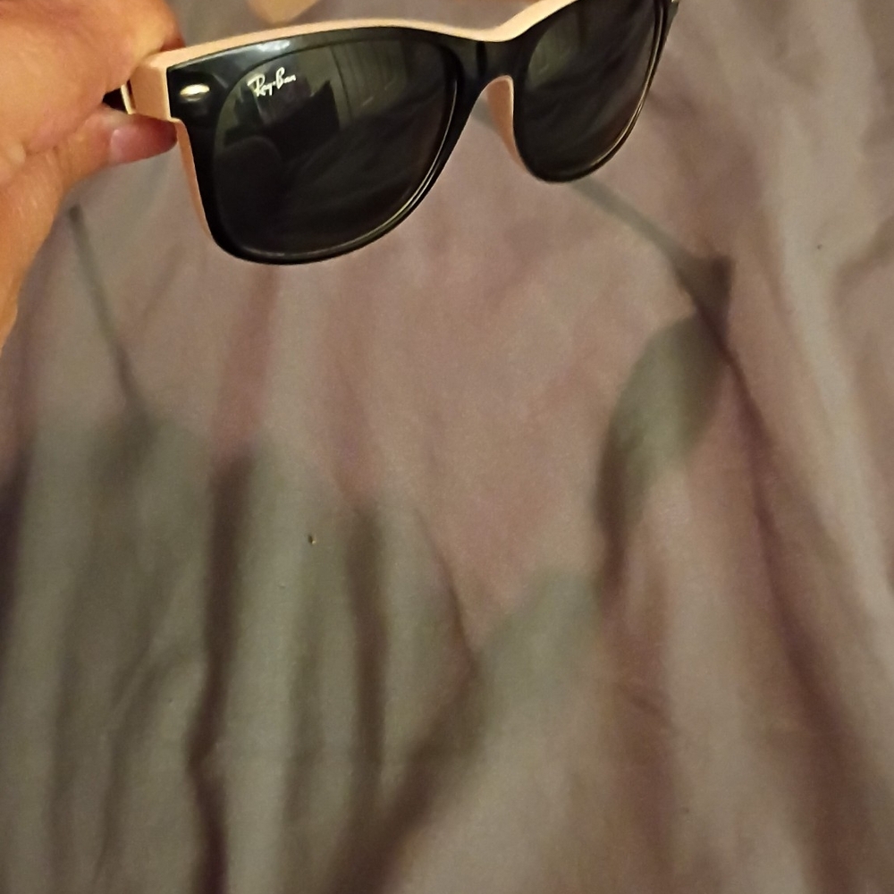 Ray-Ban Black and Tan Sunglasses